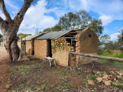 Repairing the first Workers' Cottage